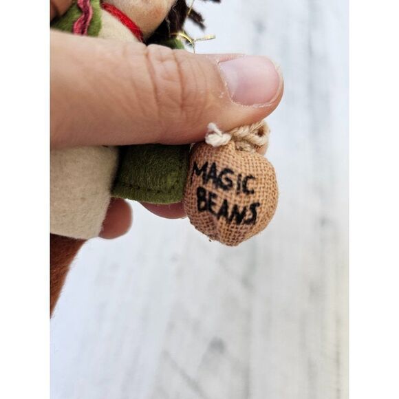 heart felt cannon Jack beanstalk ornament falls RARE Xmas unique tree - Picture 4 of 9